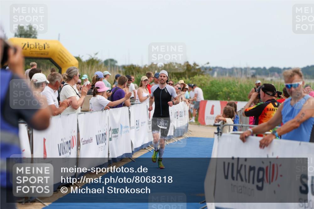 22.06.2025 - Viking Triathlon Michael Strokosch http://msf.ph/oto/8068318 22.06.2025 14:24:57 Ziel 393 meine-sportfotos.de