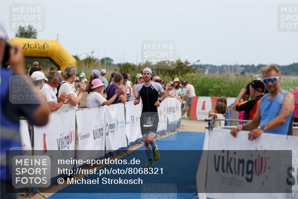22.06.2025 - Viking Triathlon Michael Strokosch http://msf.ph/oto/8068321 22.06.2025 14:24:58 Ziel 393 meine-sportfotos.de