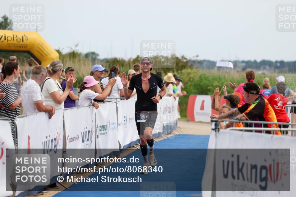 22.06.2025 - Viking Triathlon Michael Strokosch http://msf.ph/oto/8068340 22.06.2025 14:26:03 Ziel 188 meine-sportfotos.de