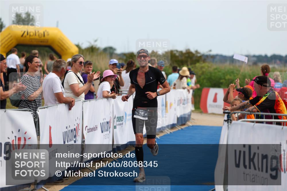 22.06.2025 - Viking Triathlon Michael Strokosch http://msf.ph/oto/8068345 22.06.2025 14:26:04 Ziel 188 meine-sportfotos.de