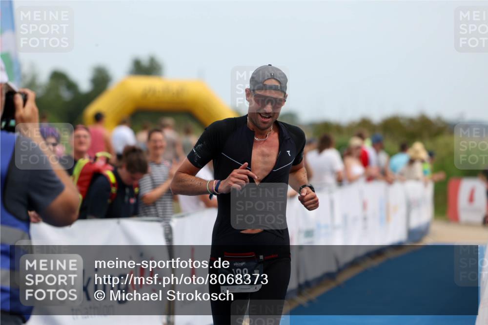 22.06.2025 - Viking Triathlon Michael Strokosch http://msf.ph/oto/8068373 22.06.2025 14:26:06 Ziel 188 meine-sportfotos.de