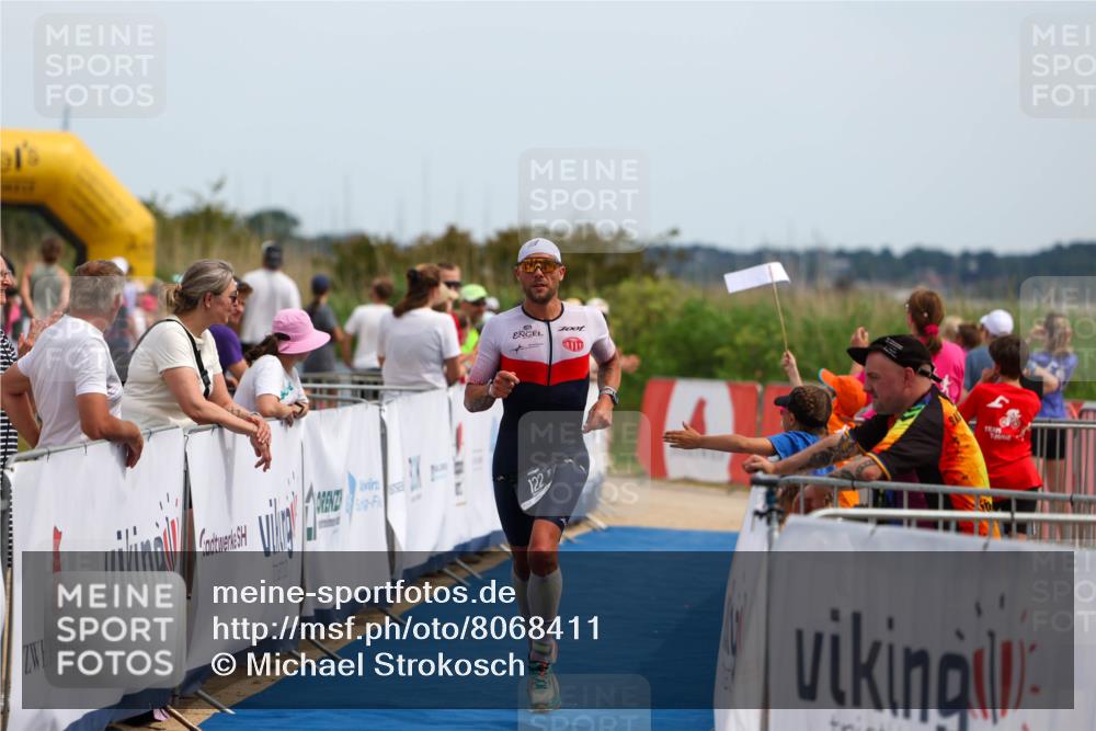 22.06.2025 - Viking Triathlon Michael Strokosch http://msf.ph/oto/8068411 22.06.2025 14:26:23 Ziel 122 meine-sportfotos.de