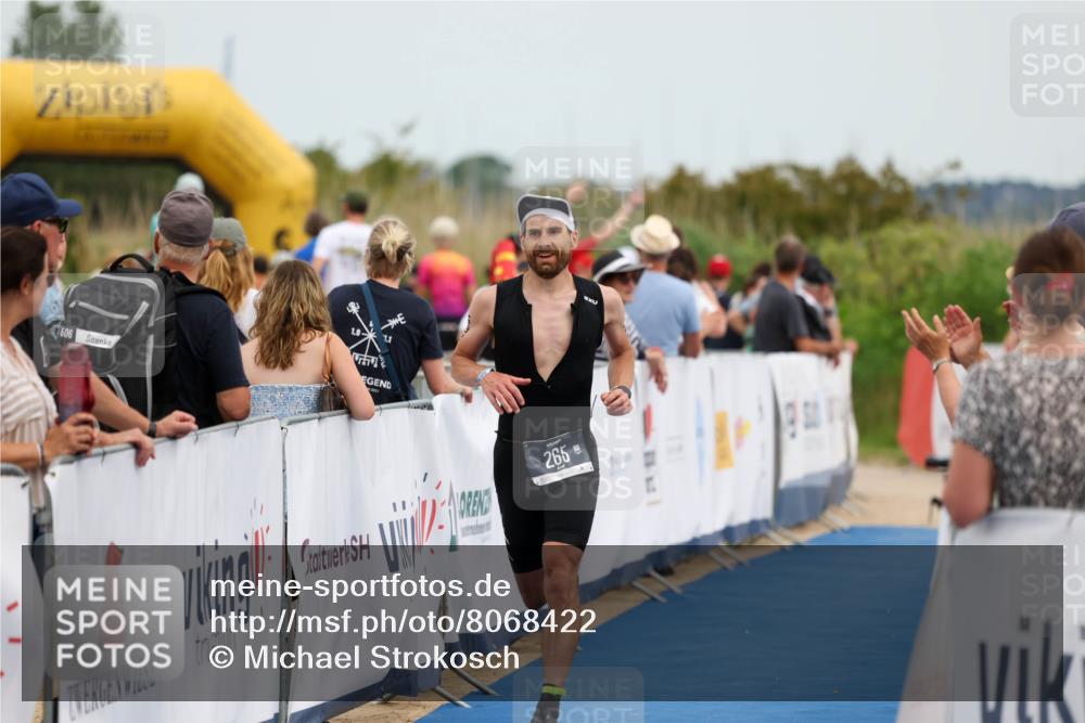 22.06.2025 - Viking Triathlon Michael Strokosch http://msf.ph/oto/8068422 22.06.2025 15:08:27 Ziel 265, 411 meine-sportfotos.de