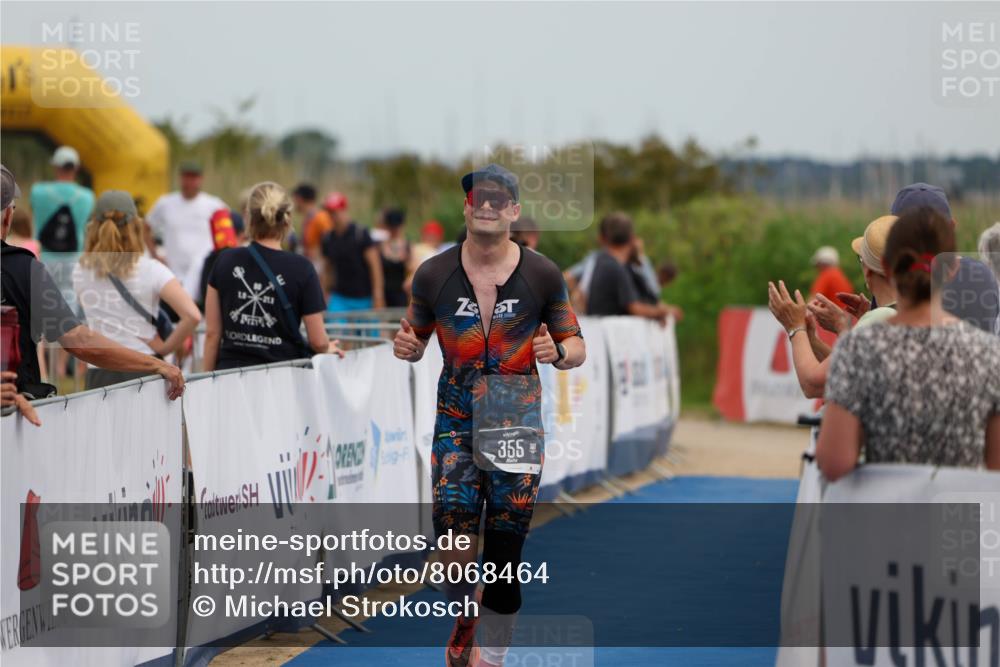 22.06.2025 - Viking Triathlon Michael Strokosch http://msf.ph/oto/8068464 22.06.2025 15:08:37 Ziel 355 meine-sportfotos.de