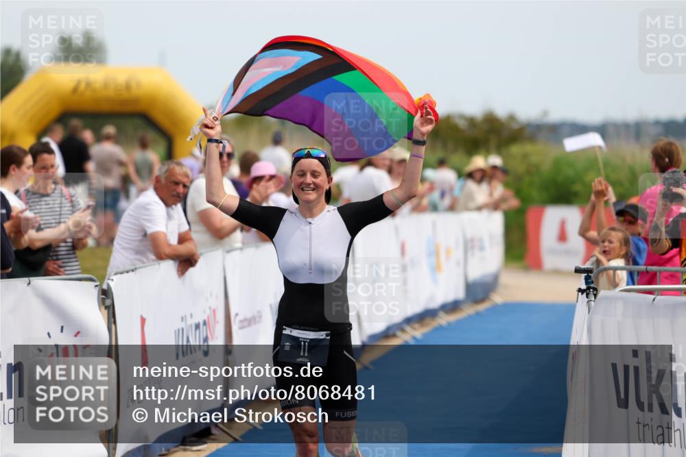 22.06.2025 - Viking Triathlon Michael Strokosch http://msf.ph/oto/8068481 22.06.2025 14:26:49 Ziel 11 meine-sportfotos.de