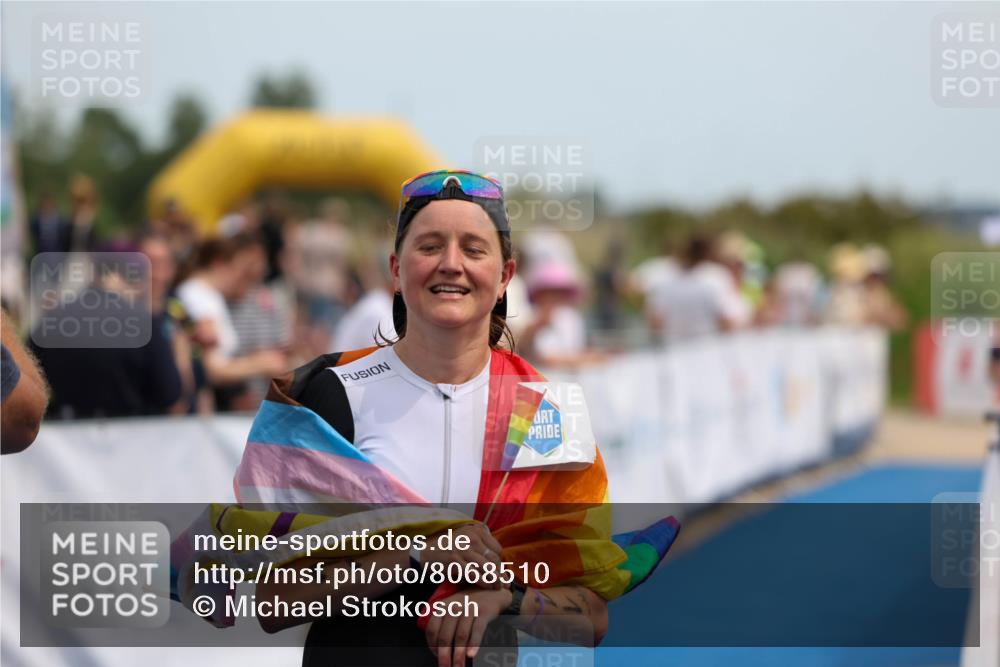22.06.2025 - Viking Triathlon Michael Strokosch http://msf.ph/oto/8068510 22.06.2025 14:26:51 Ziel 11 meine-sportfotos.de