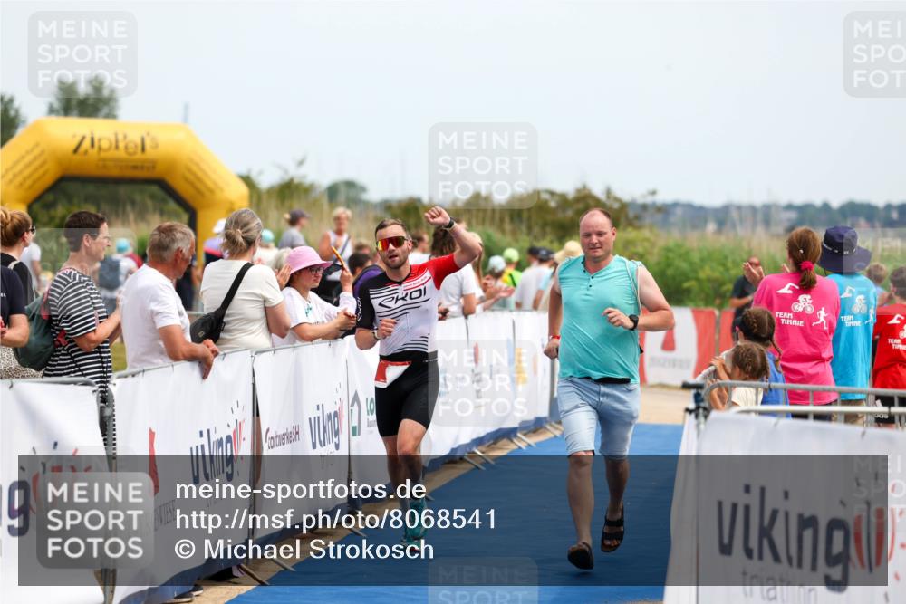 22.06.2025 - Viking Triathlon Michael Strokosch http://msf.ph/oto/8068541 22.06.2025 14:27:23 Ziel 652 meine-sportfotos.de