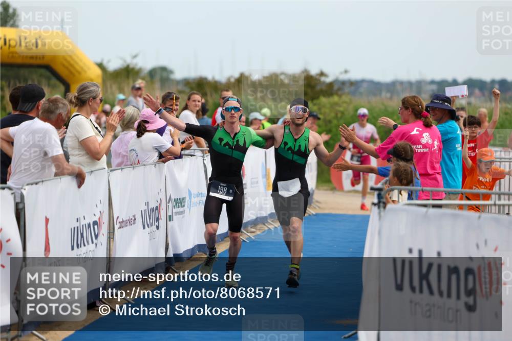 22.06.2025 - Viking Triathlon Michael Strokosch http://msf.ph/oto/8068571 22.06.2025 14:28:06 Ziel 198, 287, 534 meine-sportfotos.de