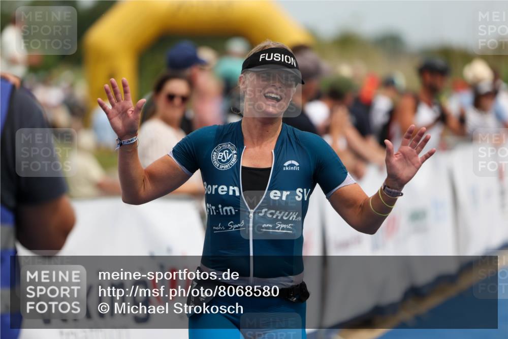 22.06.2025 - Viking Triathlon Michael Strokosch http://msf.ph/oto/8068580 22.06.2025 15:09:15 Ziel 17 meine-sportfotos.de
