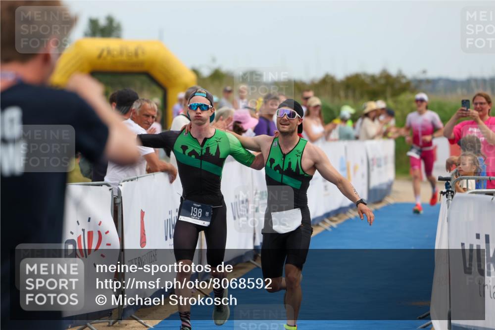 22.06.2025 - Viking Triathlon Michael Strokosch http://msf.ph/oto/8068592 22.06.2025 14:28:08 Ziel 198, 287, 534 meine-sportfotos.de