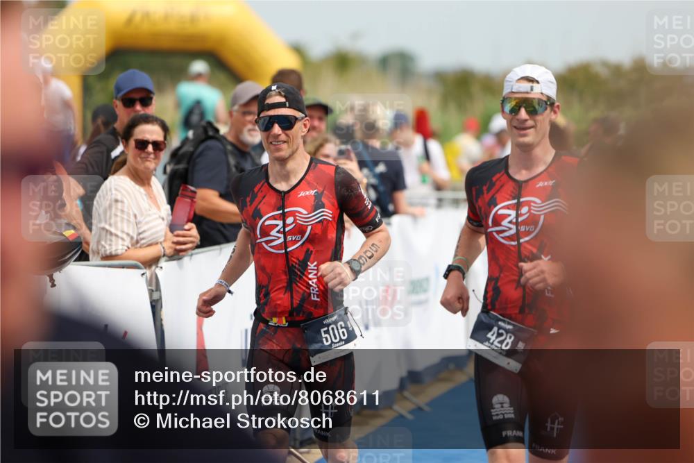 22.06.2025 - Viking Triathlon Michael Strokosch http://msf.ph/oto/8068611 22.06.2025 15:09:43 Ziel 428, 506 meine-sportfotos.de