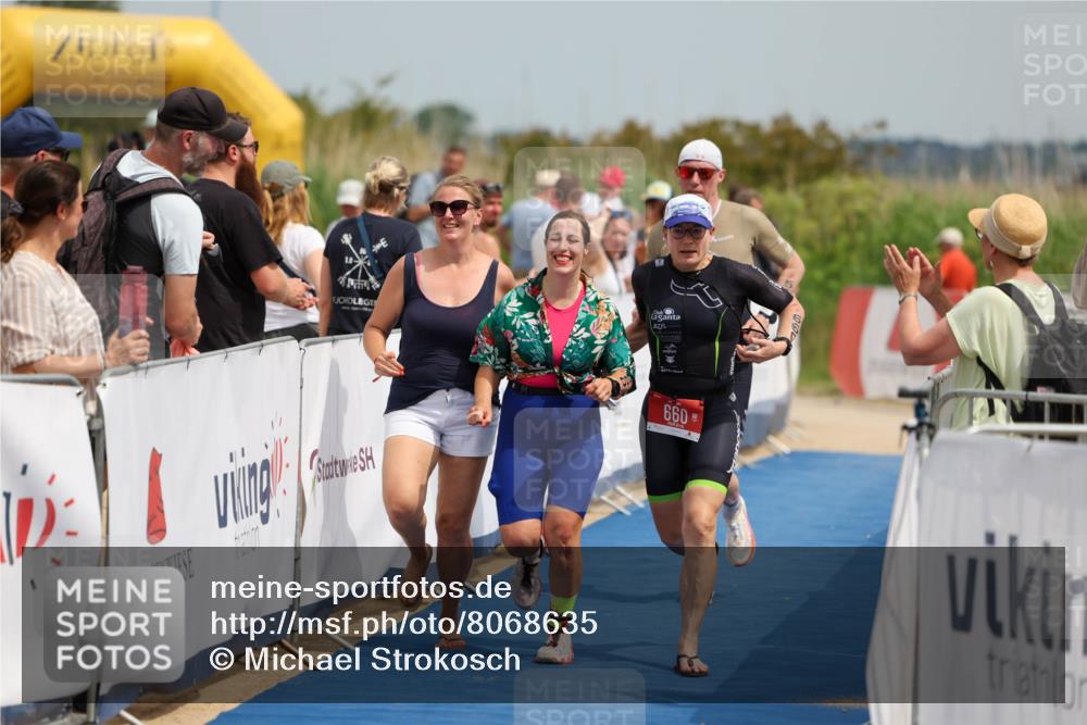 22.06.2025 - Viking Triathlon Michael Strokosch http://msf.ph/oto/8068635 22.06.2025 15:10:36 Ziel 518, 660 meine-sportfotos.de