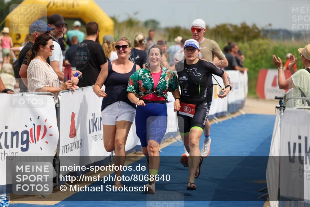 22.06.2025 - Viking Triathlon Michael Strokosch http://msf.ph/oto/8068640 22.06.2025 15:10:37 Ziel 518, 660 meine-sportfotos.de