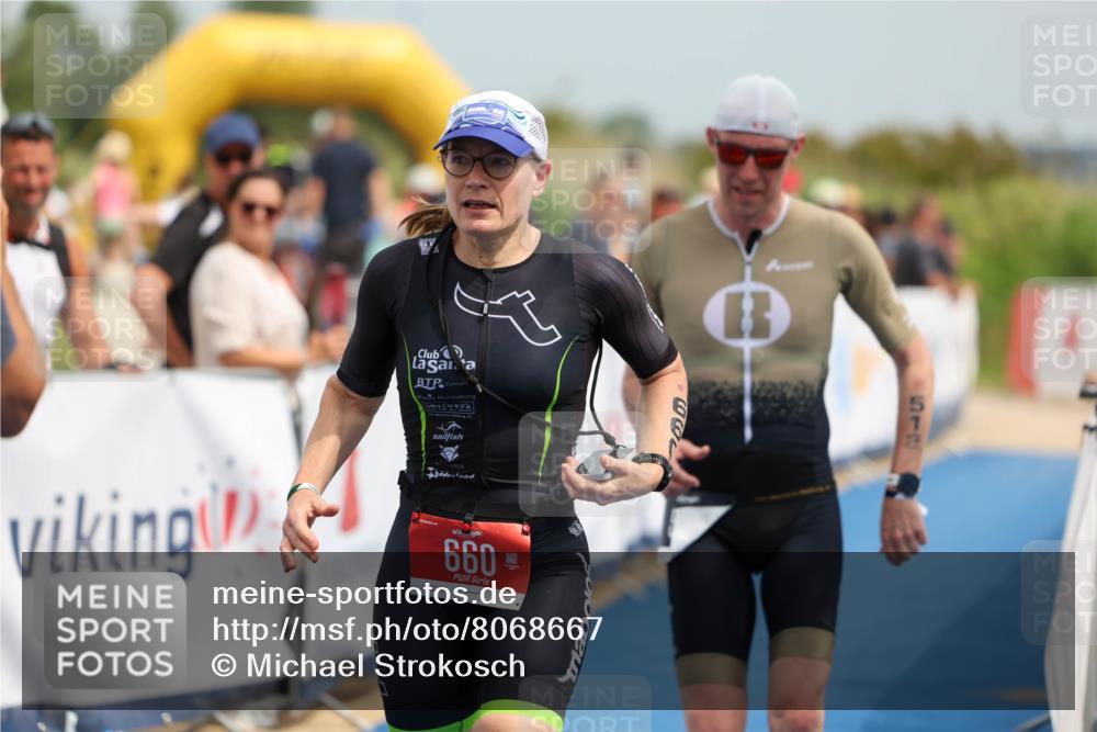22.06.2025 - Viking Triathlon Michael Strokosch http://msf.ph/oto/8068667 22.06.2025 15:10:39 Ziel 518, 660 meine-sportfotos.de