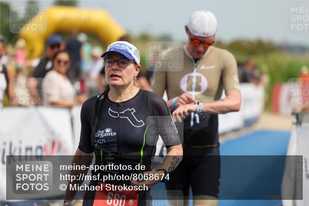 22.06.2025 - Viking Triathlon Michael Strokosch http://msf.ph/oto/8068674 22.06.2025 15:10:39 Ziel 518, 660 meine-sportfotos.de
