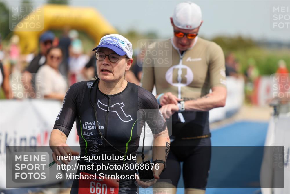 22.06.2025 - Viking Triathlon Michael Strokosch http://msf.ph/oto/8068676 22.06.2025 15:10:40 Ziel 518, 660 meine-sportfotos.de