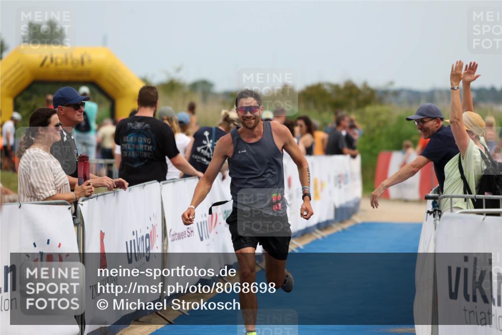 22.06.2025 - Viking Triathlon Michael Strokosch http://msf.ph/oto/8068698 22.06.2025 15:12:28 Ziel 643 meine-sportfotos.de