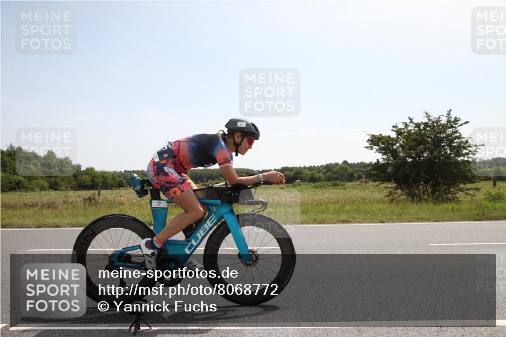 22.06.2025 - Viking Triathlon Yannick Fuchs http://msf.ph/oto/8068772 22.06.2025 11:29:51 Radfahren 72, 131, 154, 553 meine-sportfotos.de