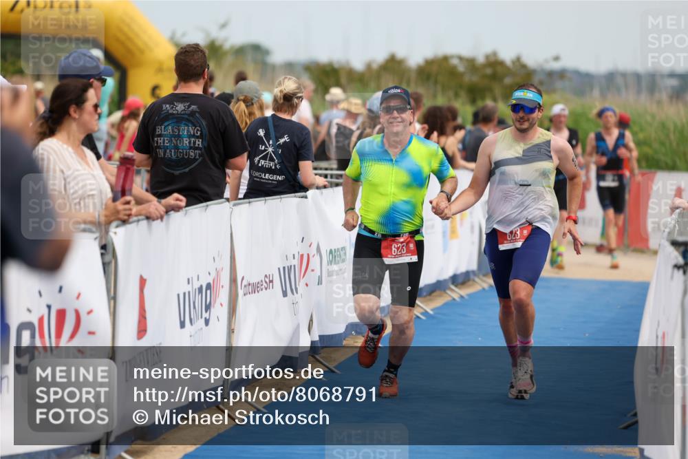 22.06.2025 - Viking Triathlon Michael Strokosch http://msf.ph/oto/8068791 22.06.2025 15:13:07 Ziel 623 meine-sportfotos.de