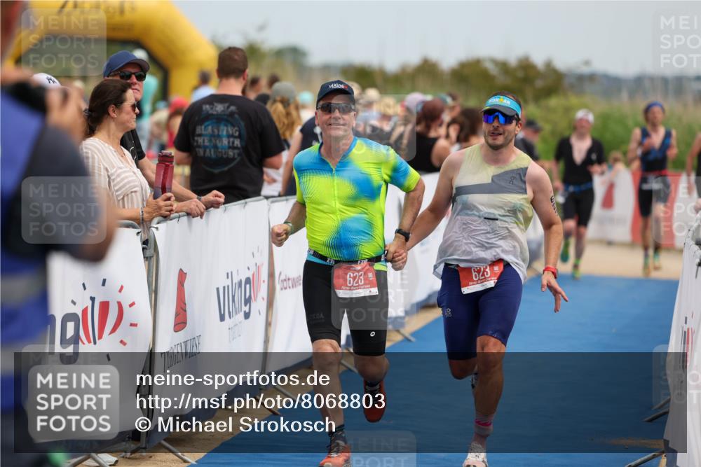 22.06.2025 - Viking Triathlon Michael Strokosch http://msf.ph/oto/8068803 22.06.2025 15:13:08 Ziel 623 meine-sportfotos.de