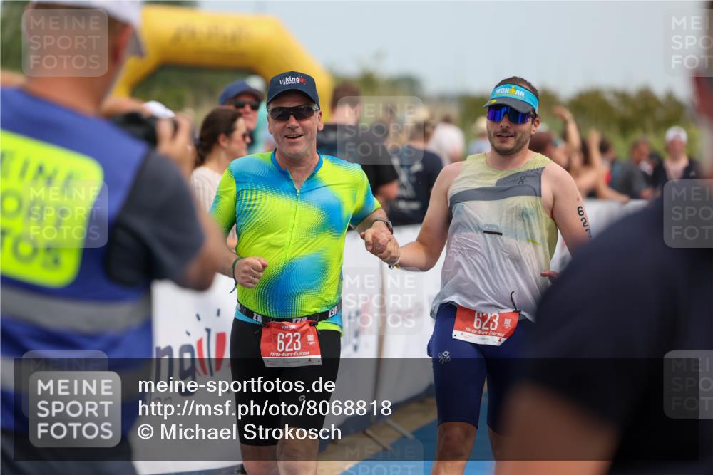 22.06.2025 - Viking Triathlon Michael Strokosch http://msf.ph/oto/8068818 22.06.2025 15:13:09 Ziel 98, 337, 623 meine-sportfotos.de