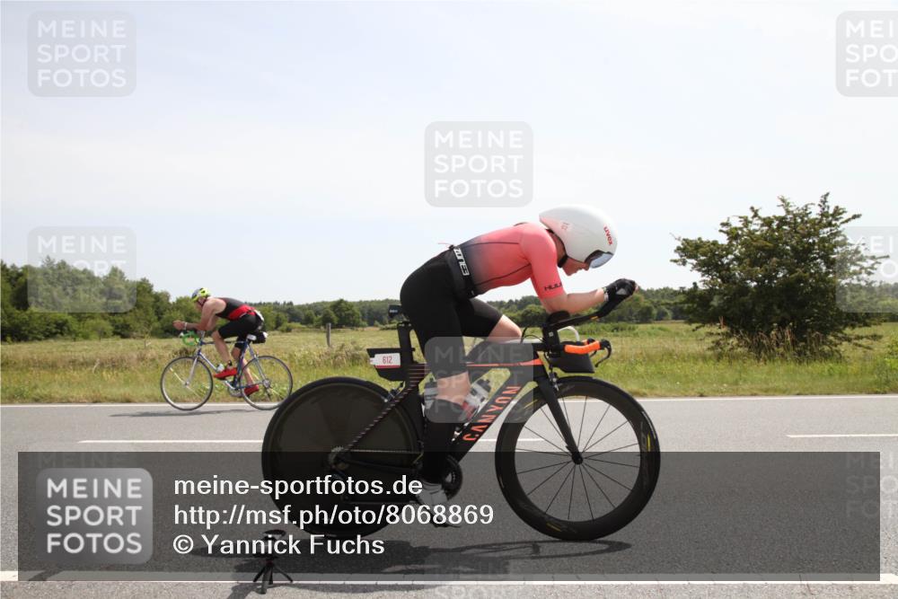 22.06.2025 - Viking Triathlon Yannick Fuchs http://msf.ph/oto/8068869 22.06.2025 12:05:29 Radfahren 308, 612 meine-sportfotos.de