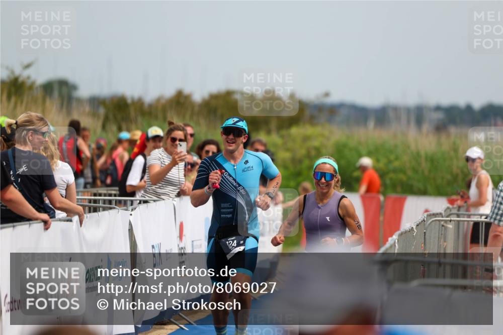 22.06.2025 - Viking Triathlon Michael Strokosch http://msf.ph/oto/8069027 22.06.2025 15:14:18 Ziel 58, 124 meine-sportfotos.de