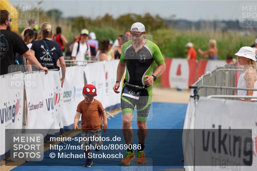 22.06.2025 - Viking Triathlon Michael Strokosch http://msf.ph/oto/8069086 22.06.2025 15:14:32 Ziel 281 meine-sportfotos.de