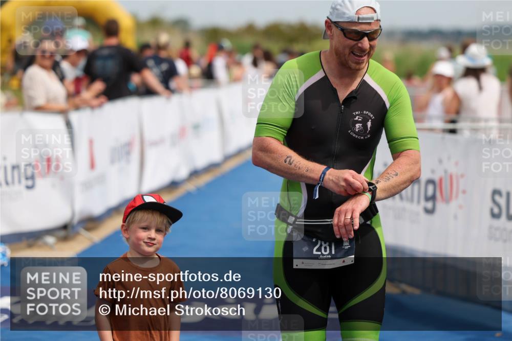 22.06.2025 - Viking Triathlon Michael Strokosch http://msf.ph/oto/8069130 22.06.2025 15:14:36 Ziel 281 meine-sportfotos.de