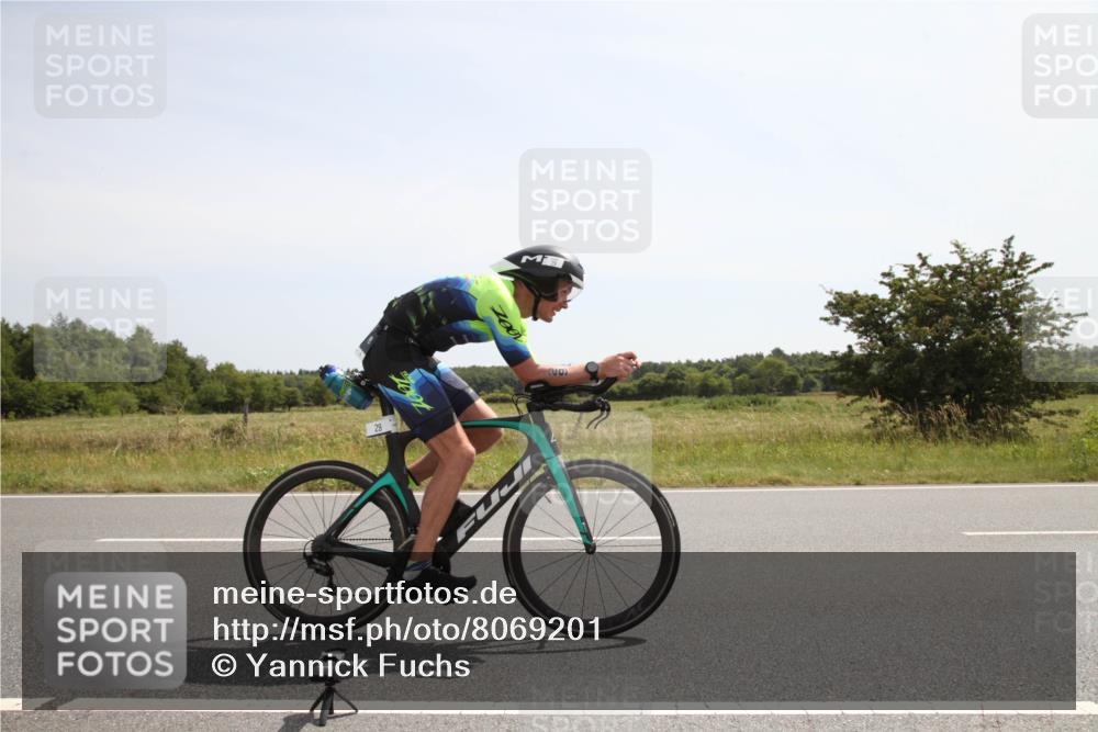 22.06.2025 - Viking Triathlon Yannick Fuchs http://msf.ph/oto/8069201 22.06.2025 12:08:12 Radfahren 29, 144, 166, 228 meine-sportfotos.de