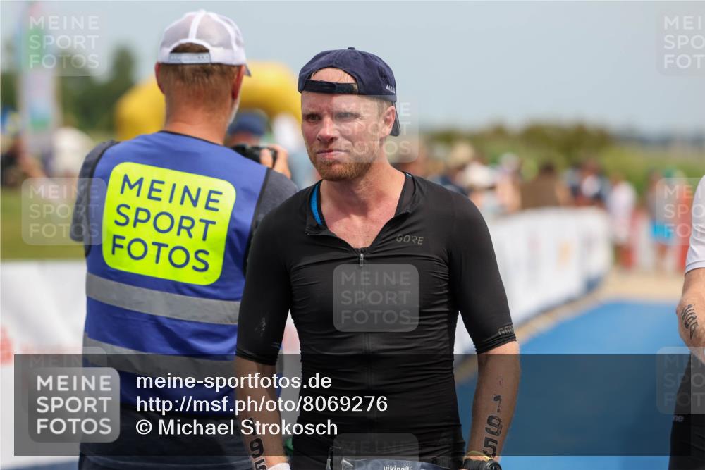 22.06.2025 - Viking Triathlon Michael Strokosch http://msf.ph/oto/8069276 22.06.2025 15:15:19 Ziel 195 meine-sportfotos.de