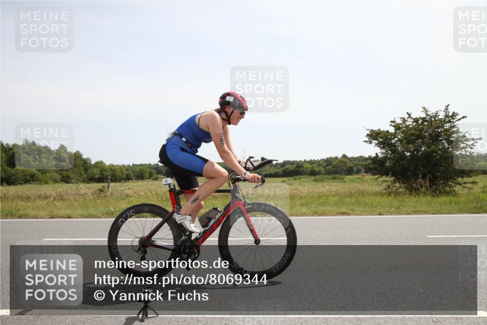 22.06.2025 - Viking Triathlon Yannick Fuchs http://msf.ph/oto/8069344 22.06.2025 12:09:24 Radfahren 140, 383 meine-sportfotos.de