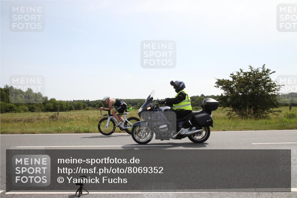 22.06.2025 - Viking Triathlon Yannick Fuchs http://msf.ph/oto/8069352 22.06.2025 11:34:25 Radfahren 348, 478 meine-sportfotos.de