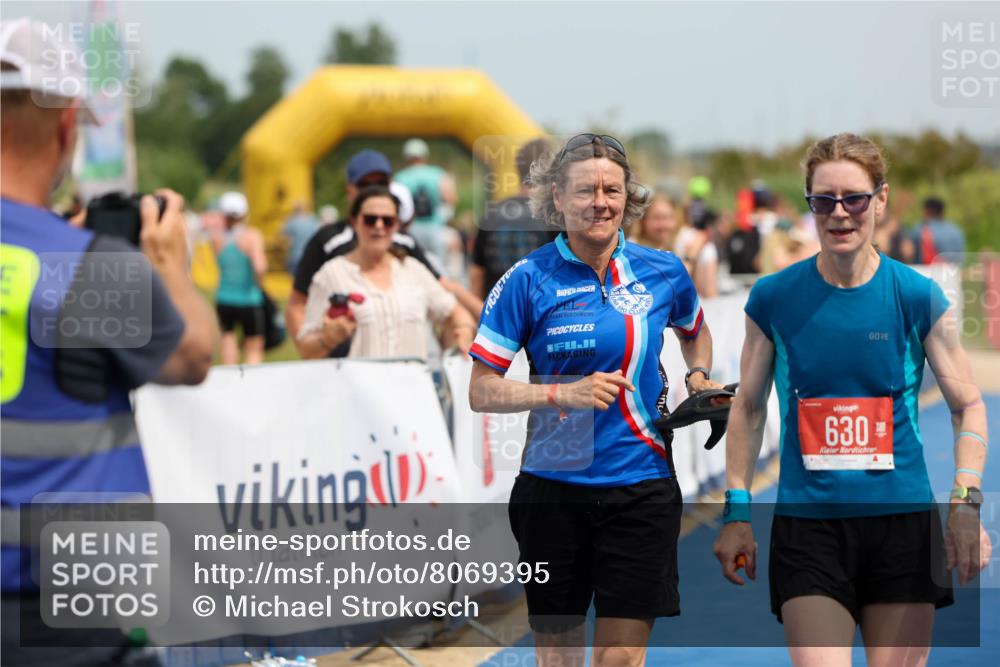 22.06.2025 - Viking Triathlon Michael Strokosch http://msf.ph/oto/8069395 22.06.2025 15:16:23 Ziel 630 meine-sportfotos.de