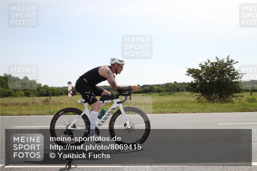 22.06.2025 - Viking Triathlon Yannick Fuchs http://msf.ph/oto/8069415 22.06.2025 11:35:33 Radfahren 7, 442 meine-sportfotos.de