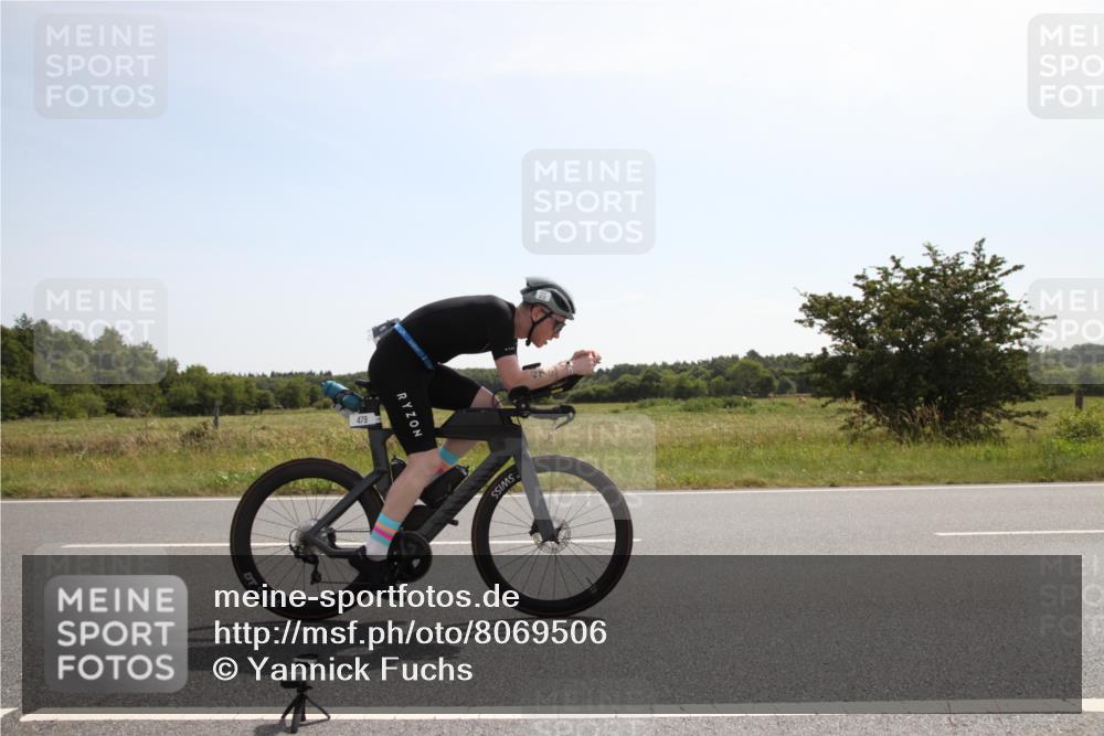 22.06.2025 - Viking Triathlon Yannick Fuchs http://msf.ph/oto/8069506 22.06.2025 11:36:14 Radfahren 87, 479 meine-sportfotos.de
