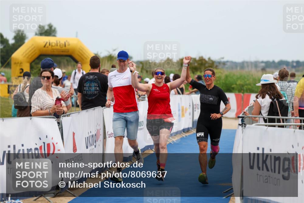 22.06.2025 - Viking Triathlon Michael Strokosch http://msf.ph/oto/8069637 22.06.2025 15:18:09 Ziel 616 meine-sportfotos.de