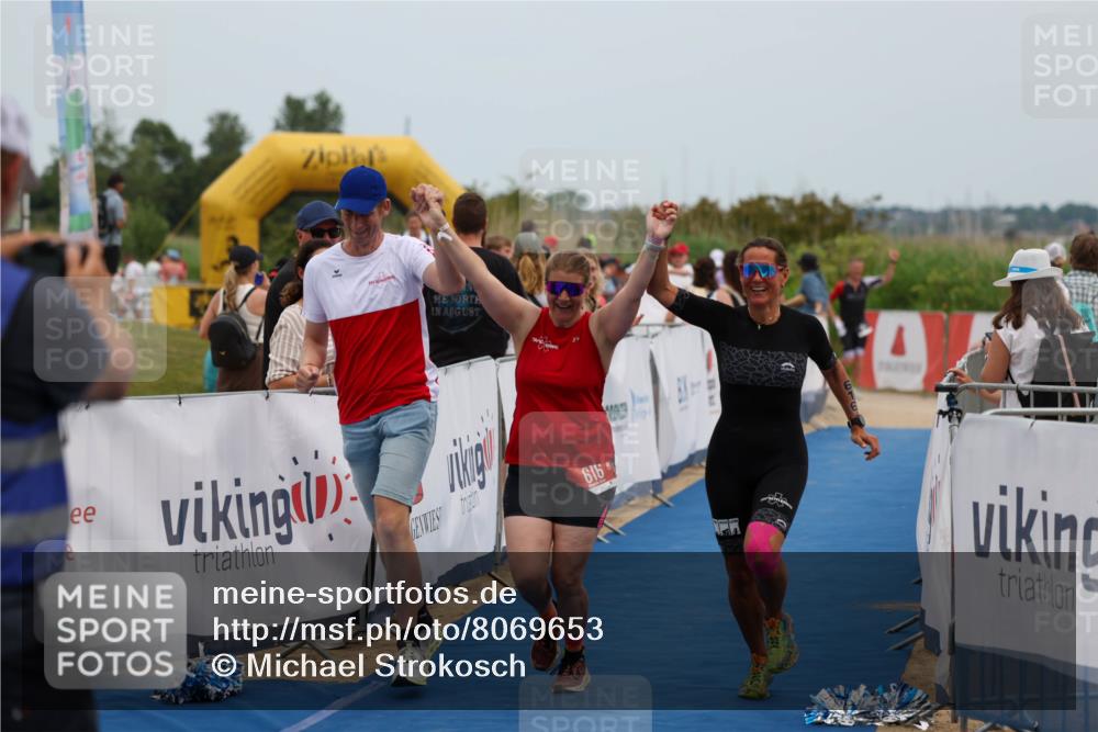22.06.2025 - Viking Triathlon Michael Strokosch http://msf.ph/oto/8069653 22.06.2025 15:18:10 Ziel 616 meine-sportfotos.de