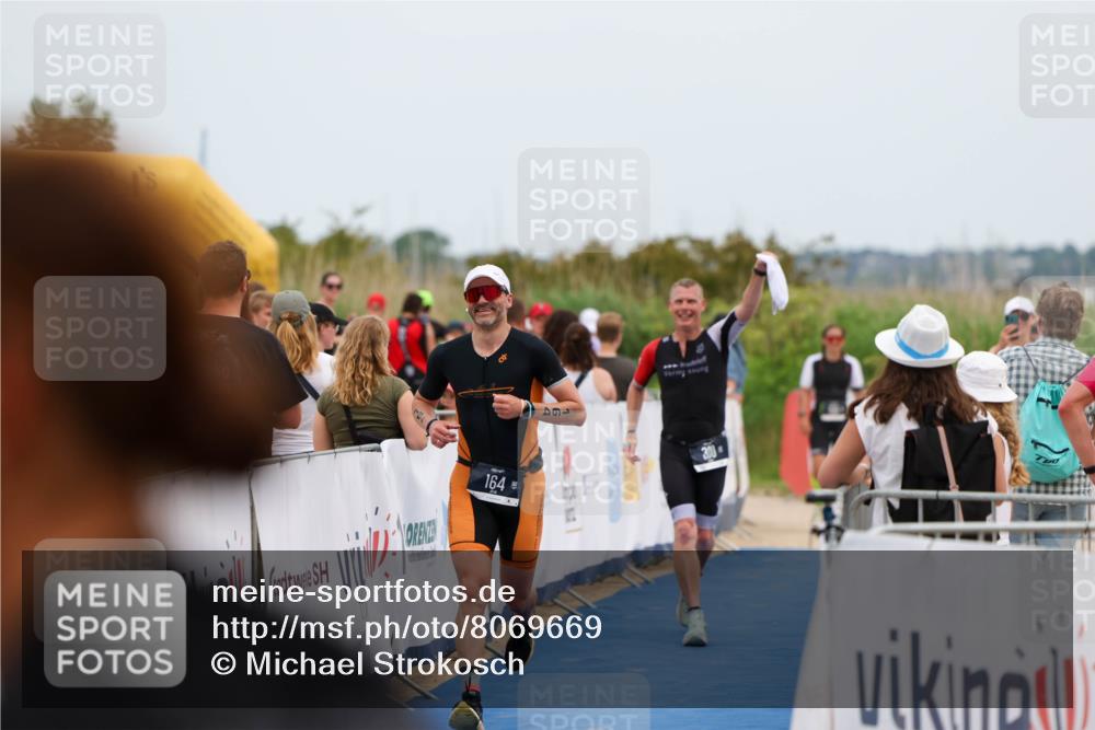 22.06.2025 - Viking Triathlon Michael Strokosch http://msf.ph/oto/8069669 22.06.2025 15:18:17 Ziel 164, 300 meine-sportfotos.de