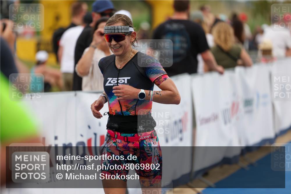 22.06.2025 - Viking Triathlon Michael Strokosch http://msf.ph/oto/8069802 22.06.2025 15:19:01 Ziel  meine-sportfotos.de