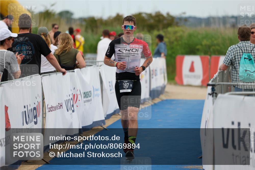 22.06.2025 - Viking Triathlon Michael Strokosch http://msf.ph/oto/8069894 22.06.2025 15:19:39 Ziel 21, 387 meine-sportfotos.de