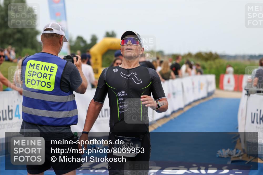 22.06.2025 - Viking Triathlon Michael Strokosch http://msf.ph/oto/8069953 22.06.2025 15:21:04 Ziel 356 meine-sportfotos.de