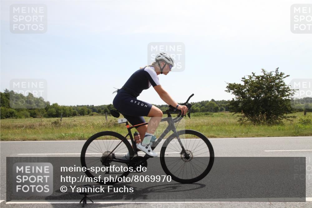 22.06.2025 - Viking Triathlon Yannick Fuchs http://msf.ph/oto/8069970 22.06.2025 11:39:37 Radfahren 18, 522, 612 meine-sportfotos.de