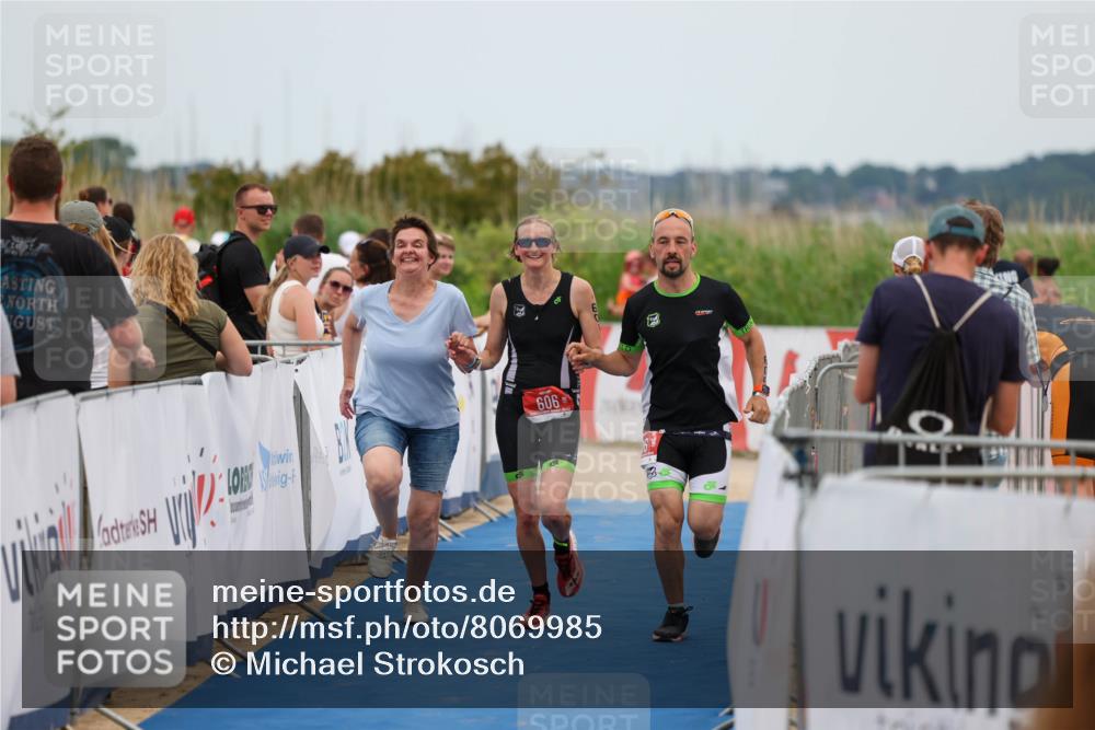 22.06.2025 - Viking Triathlon Michael Strokosch http://msf.ph/oto/8069985 22.06.2025 15:21:34 Ziel 606 meine-sportfotos.de