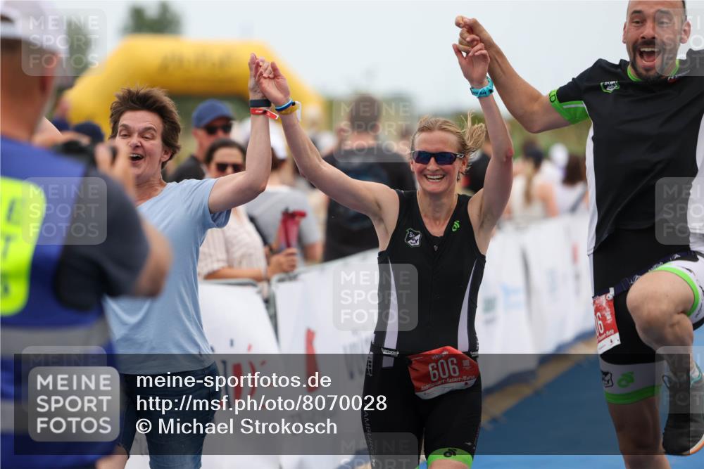 22.06.2025 - Viking Triathlon Michael Strokosch http://msf.ph/oto/8070028 22.06.2025 15:21:37 Ziel 606 meine-sportfotos.de