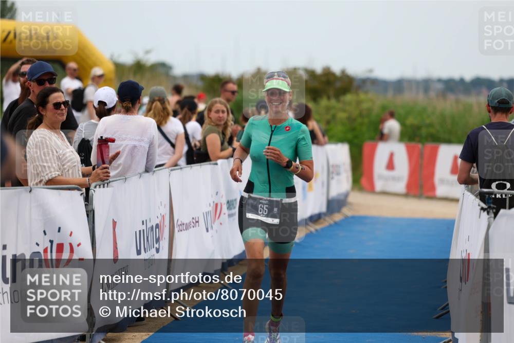 22.06.2025 - Viking Triathlon Michael Strokosch http://msf.ph/oto/8070045 22.06.2025 15:22:23 Ziel 65 meine-sportfotos.de
