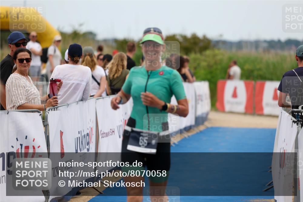 22.06.2025 - Viking Triathlon Michael Strokosch http://msf.ph/oto/8070058 22.06.2025 15:22:24 Ziel 65 meine-sportfotos.de