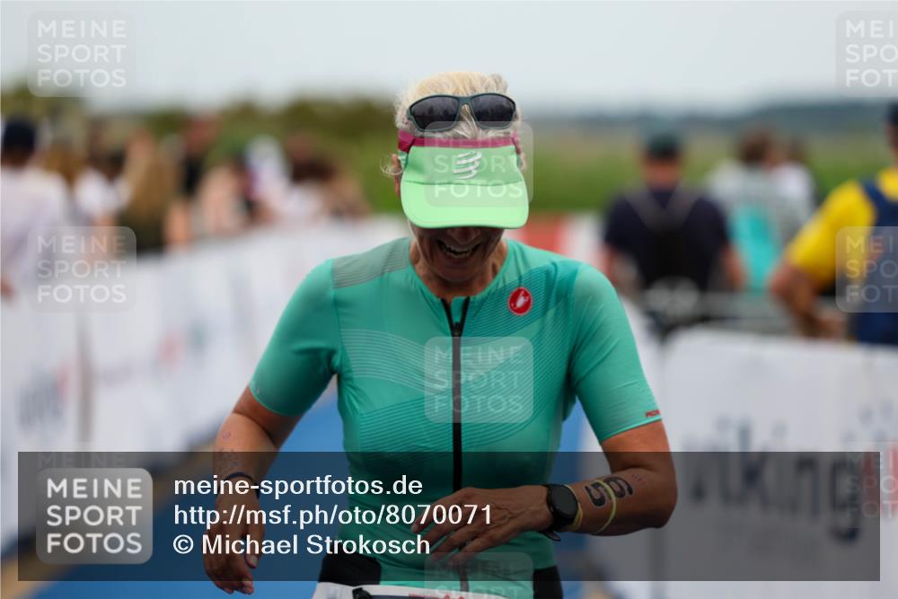 22.06.2025 - Viking Triathlon Michael Strokosch http://msf.ph/oto/8070071 22.06.2025 15:22:25 Ziel 65 meine-sportfotos.de