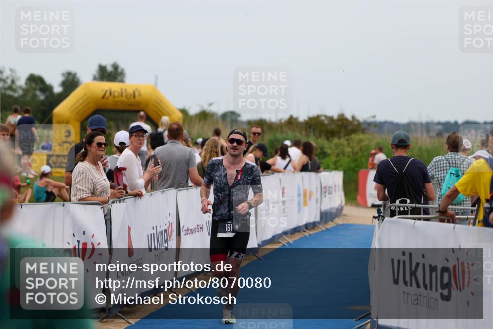 22.06.2025 - Viking Triathlon Michael Strokosch http://msf.ph/oto/8070080 22.06.2025 15:22:37 Ziel 161 meine-sportfotos.de