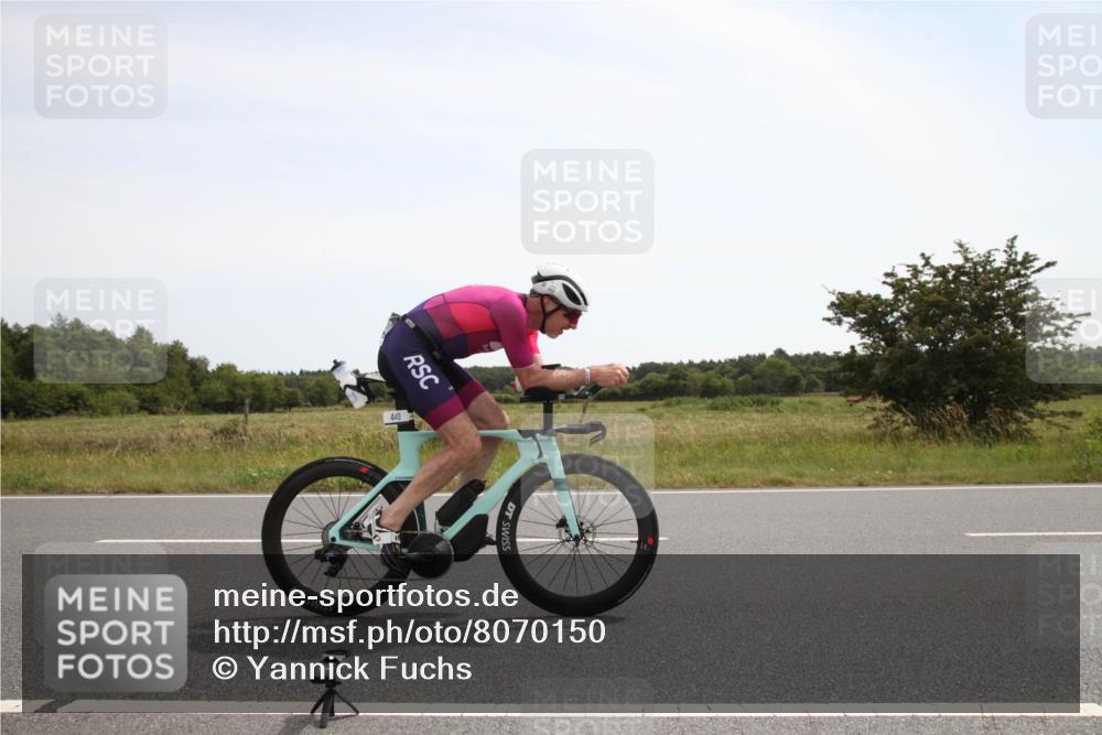 22.06.2025 - Viking Triathlon Yannick Fuchs http://msf.ph/oto/8070150 22.06.2025 12:15:16 Radfahren 153, 440 meine-sportfotos.de